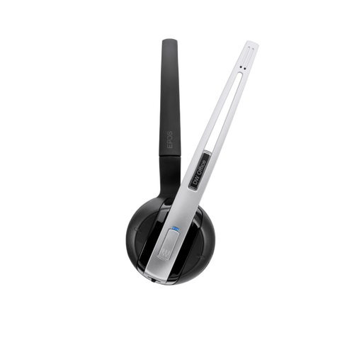 EPOS SENNHEISER IMPACT DW Office ML - EU Cuffia Aggancio, Padiglione auricolare, Passanuca Nero, Argento