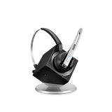 EPOS SENNHEISER IMPACT DW Office ML - EU Cuffia Aggancio, Padiglione auricolare, Passanuca Nero, Argento