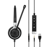 EPOS SENNHEISER IMPACT SC 660 ANC USB Cuffia Padiglione auricolare USB tipo A Nero, Argento