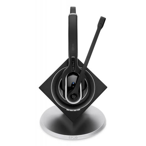 EPOS SENNHEISER IMPACT DW Pro 1 ML - EU Cuffia Padiglione auricolare Nero, Argento