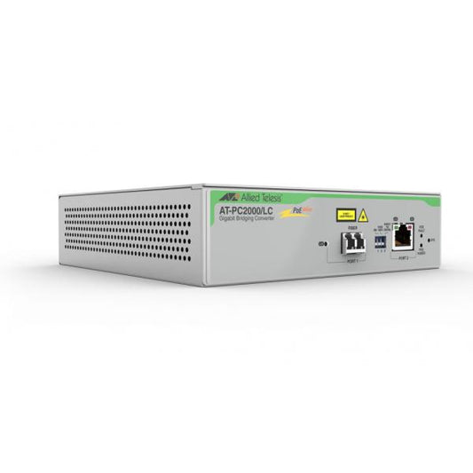 Allied Telesis AT-PC2000/LC-960 convertitore multimediale di rete 1000 Mbit/s 850 nm Grigio