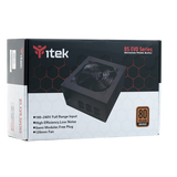 ITEK BS650 EVO ALIMENTATORE ATX 650W 80PLUS BRONZE PFC ATTIVO VENTOLA HDB 12CM SEMI MODULARE BLACK