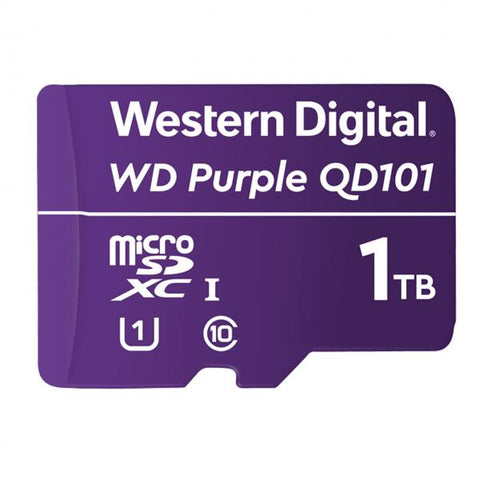 Western Digital WD Purple SC QD101 memoria flash 1000 GB MicroSDXC UHS-I