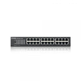 SWITCH 24P 10\100 SENZA VENTOLE DES KTOP RACK MOUNTABLE