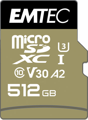 Emtec ECMSDM512GXC10SP memoria flash 512 GB MicroSDXC UHS-I Classe 10