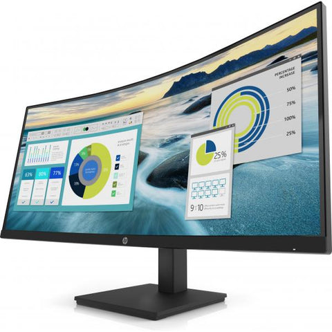 HP P34hc G4 86,4 cm (34") 3440 x 1440 Pixel Quad HD LED Nero