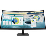 HP P34hc G4 86,4 cm (34") 3440 x 1440 Pixel Quad HD LED Nero