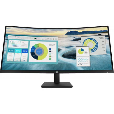 HP P34hc G4 86,4 cm (34") 3440 x 1440 Pixel Quad HD LED Nero