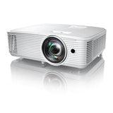 OPTOMA H117ST VIDEOPROIETTORE DLP WXGA 3.800 ANSI LUME CONTRASTO 30.000:1 COLORE BIANCO