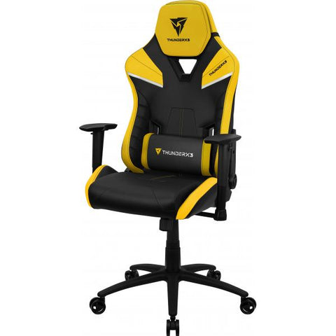 ThunderX3 TC5 Air Tech Sedia per gaming universale Seduta imbottita Nero, Giallo