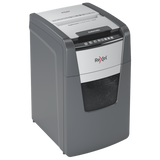 REXEL OPTIMUM DISTRUGGIDOCUMENTI AUTOMATICO A FRAMMENTI 44 LT 150 FOGLI NERO GRIGIO