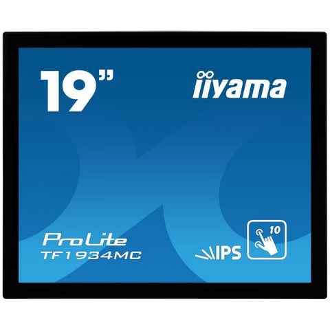 iiyama ProLite TF1934MC-B7X monitor touch screen 48,3 cm (19") 1280 x 1024 Pixel Multi-touch Nero