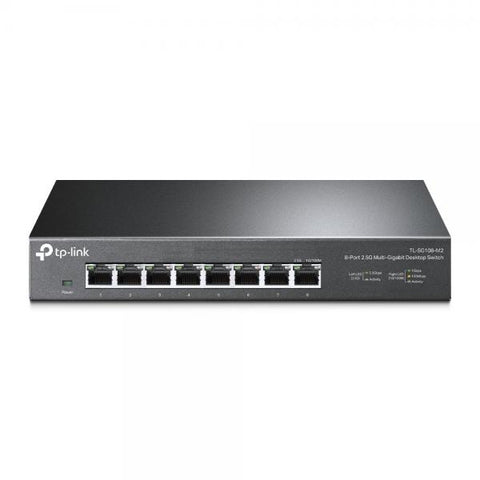 TP-LINK TL-SG108-M2 SWITCH NON GESTITO 8 x 100/1000/2.5G DESKTOP NERO