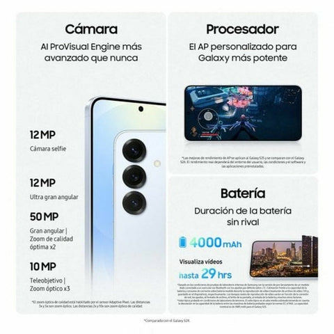 Smartphone Samsung SM-S931BZSGEUB 6,2" Qualcomm Snapdragon 8 Elite 12 GB RAM 256 GB Grigio Argentato