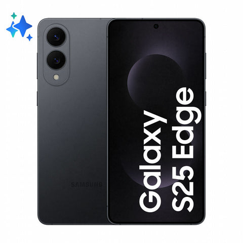 Smartphone Samsung GALAXY S25 EDGE 6,7" Qualcomm Snapdragon 8 Elite 12 GB RAM 512 GB Nero