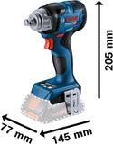 Bosch Professional GDS 18V-330 HC 06019L5002 Akku-Drehschlagschrauber 18 V Li-Ion inkl. 2. Akku, inkl. Ladegert, inkl. Koffer (06019L5002)