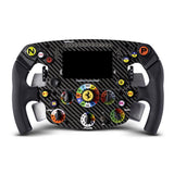 THRUSTMASTER SF1000 VOLANTE REPLICA FERRARI EDITION PC PS4 PS5 XBOX ONE E SERIES XS CRUSCOTTO CON DISPLAY E LED PLACCA FRONTALE 100% FIBRA DI CARBONIO SU LICENCIA FERRARI COLORE NERO