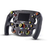 THRUSTMASTER SF1000 VOLANTE REPLICA FERRARI EDITION PC PS4 PS5 XBOX ONE E SERIES XS CRUSCOTTO CON DISPLAY E LED PLACCA FRONTALE 100% FIBRA DI CARBONIO SU LICENCIA FERRARI COLORE NERO