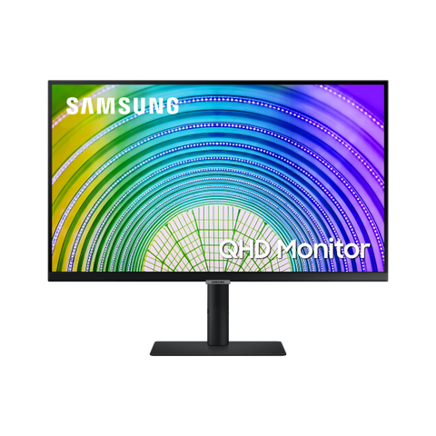 Samsung LS27A600UUUXXU Monitor PC 68,6 cm [27] 2560 x 1440 Pixel 2K Ultra HD LCD Nero (Samsung S27A600UUU - 27 QHD IPS LED Monitor with DisplayPort HDMI 3x USB-A USB-C RJ-45 [ethernet] - EAN: 8806090