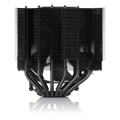 Noctua NH-D15S CH.BK sistema di raffreddamento per computer Processore Refrigeratore 14 cm Nero, Cromo (Noctua NH-D15S Chromax Black CPU Air cooler - 140mm)