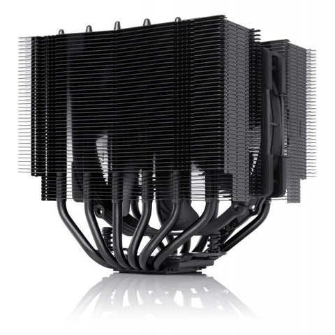 Noctua NH-D15S CH.BK sistema di raffreddamento per computer Processore Refrigeratore 14 cm Nero, Cromo (Noctua NH-D15S Chromax Black CPU Air cooler - 140mm)