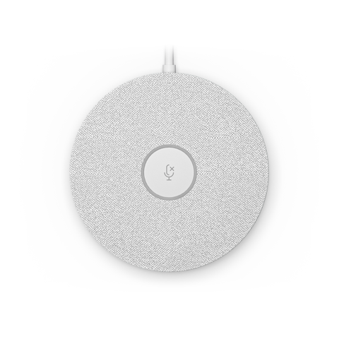 Logitech Rally Mic Pod Microfono Bianco