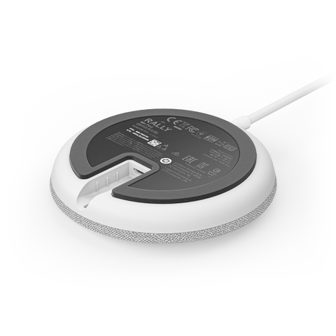 Logitech Rally Mic Pod sistema di conferenza (Logitech Webcam RALLY MIC POD Expension white Skype, Zoom, Cisco Webex zertifiziert)