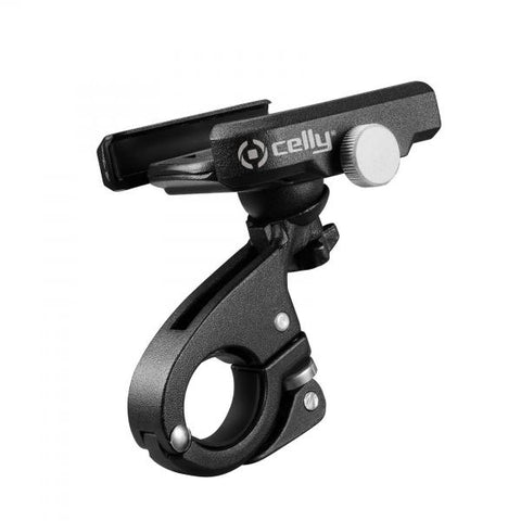 CELLY ARMORBIKE SUPPORTO BICI UNIVERSALE PER SMARTPHONE DOTATO DI ALETTE CON VITI PER FISSAGGIO AL MANUBRIO NERO