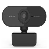 REDLINE WEBCAM FULL HD USB 2.0 1080P/30fps CON MICROFONO INCORPORATO ROTAZIONE 360 NERO
