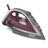 Tefal Smart Protect Plus FV6870 Ferro da stiro a secco e a vapore Piastra Durilium Airglide 2800 W Rosso (Tefal steam iron FV 6870 grey / red)