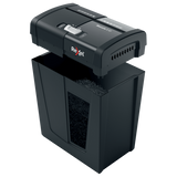 REXEL SECURE X10 DISTRUGGIDOCUMENTI A FRAMMENTO CESTINO 18 LT CAPACITA' 10 FOGLI NERO