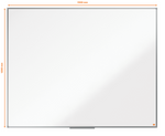 Nobo Essence lavagna 1474 x 1165 mm Melammina (Nobo Essence Melamine Whiteboard 1500x1200mm 1915208 DD)