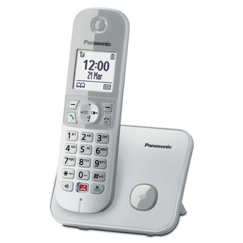 CORDLESS PANASONIC KX-TG6851JTS DECT SILVER