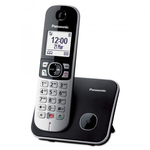 CORDLESS PANASONIC KX-TG6851JTB DECT BLACK/SILVER