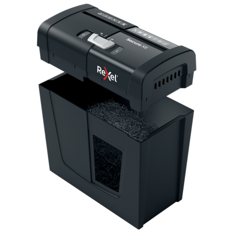 Rexel Secure X6 distruggi documenti Triturazione incrociata 70 dB Nero (Rexel Secure X6 - finsk?remaskine)