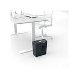 REXEL SECURE S5 DISTRUGGIDOCUMENTI A STRISCE CESTINO 10 LT CAPACITA' 5 FOGLI NERO