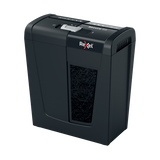 REXEL SECURE S5 DISTRUGGIDOCUMENTI A STRISCE CESTINO 10 LT CAPACITA' 5 FOGLI NERO