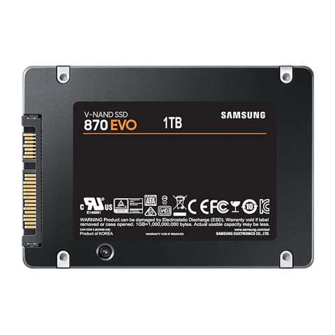 Samsung 870 EVO 2.5" 1000 GB Serial ATA III V-NAND MLC