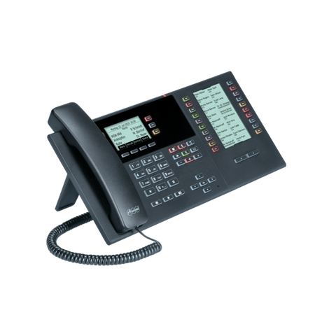 Auerswald COMfortel D-210 telefono IP Nero 3 linee LCD