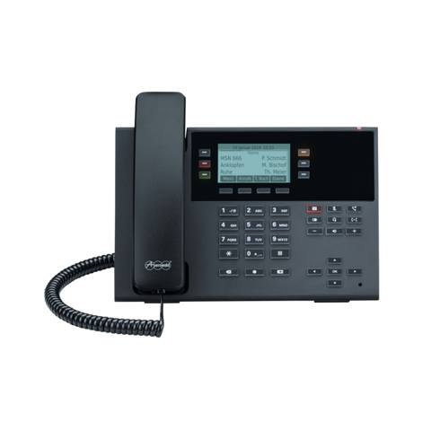 Auerswald COMfortel D-110 telefono IP Nero 3 linee LCD