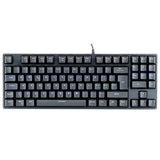 TASTIERA ITEK GAMING "X50" MECCANICA, SWITCH BLU OUTEMU, RGB, SOFTWARE, 90 TASTI, COMPATTA - ITKGMCX50