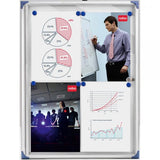 Nobo Bacheche da Interni Extra Piatte (Nobo 1900847 Internal Flat Glazed Case 6 x A4 Magnetic)