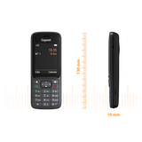 Gigaset SL800H PRO Telefono analogico/DECT Identificatore di chiamata Antracite (Sl800H Pro Analog/Dect - Telephone Caller Id - Anthracite - Warranty: 12M)