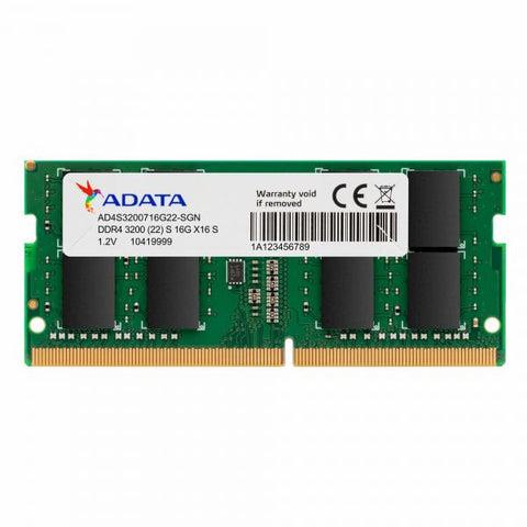 ADATA AD4S32008G22-SGN MEMORIA RAM 8GB 3.200MHz TIPOLOGIA SO-DIMM TECNOLOGIA DDR4