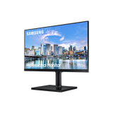 Samsung T45F Monitor PC 61 cm [24] 1920 x 1080 Pixel Full HD LED Nero (F24T450F 23.8inch Bezel-less - 16:9 Wide 1920x1080 IPS 5ms - HAS/Swivel/Pivot/Tilt 130mm HDMIx2/DP USB hub HDMI cable in the box