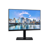 Samsung T45F Monitor PC 61 cm [24] 1920 x 1080 Pixel Full HD LED Nero (F24T450F 23.8inch Bezel-less - 16:9 Wide 1920x1080 IPS 5ms - HAS/Swivel/Pivot/Tilt 130mm HDMIx2/DP USB hub HDMI cable in the box