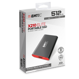 Emtec X210 Elite 512 GB Nero