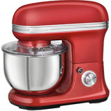 Bomann PC-KM 1197 robot da cucina 1200 W 5 L Rosso, Acciaio inossidabile