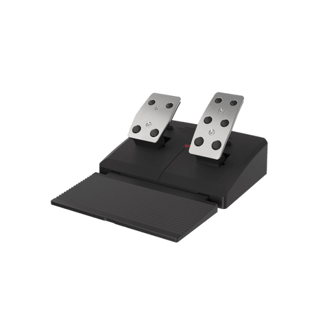 GENESIS Seaborg 400 Nero, Argento USB Sterzo + Pedali Nintendo Switch, PC, PlayStation 4, Playstation 3, Xbox 360, Xbox One, Xbox One S, Xbox One X