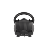 GENESIS Seaborg 400 Nero, Argento USB Sterzo + Pedali Nintendo Switch, PC, PlayStation 4, Playstation 3, Xbox 360, Xbox One, Xbox One S, Xbox One X